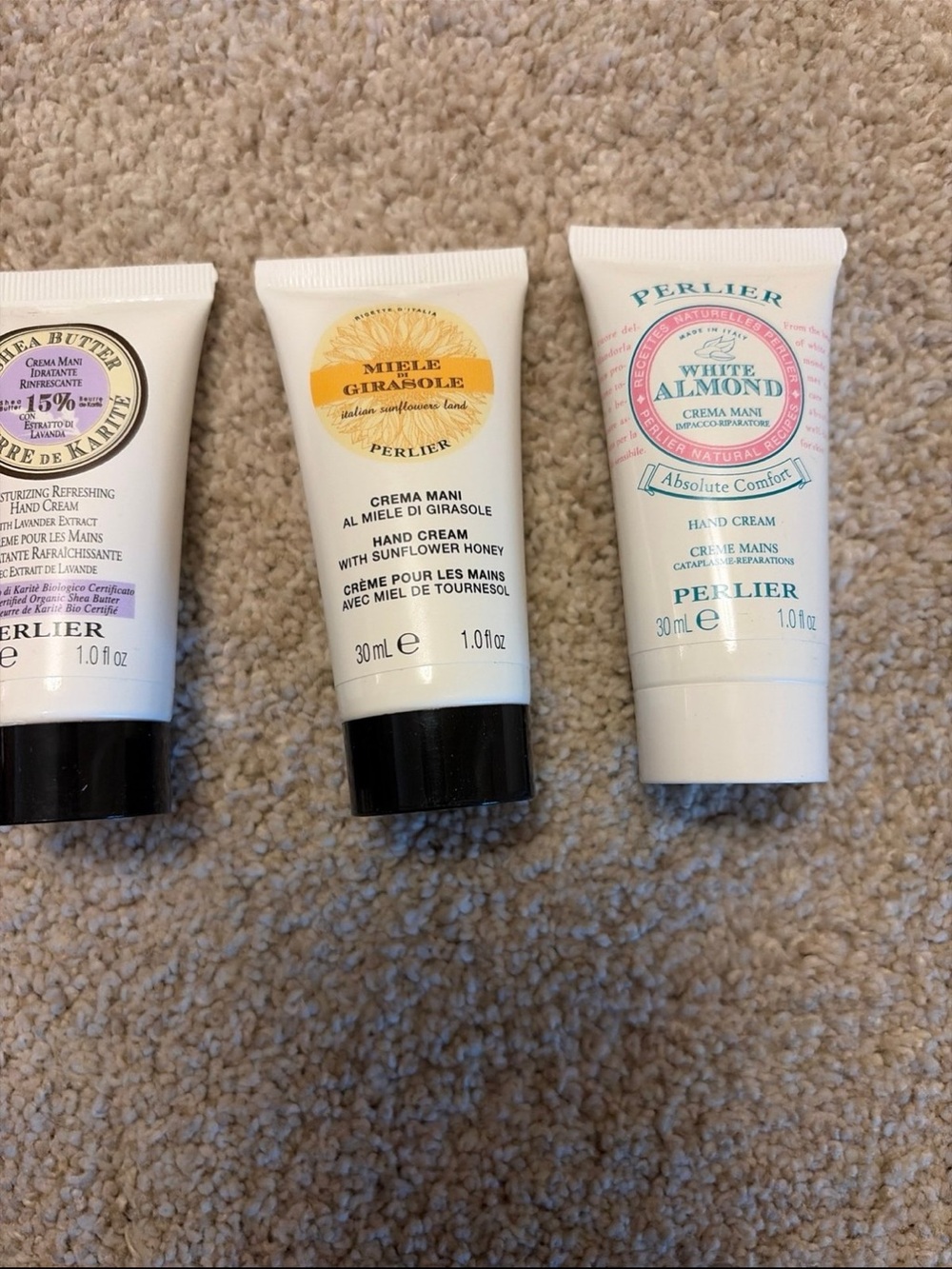 Perlier Assorted Hand Cream Set — Multi-Color Tubes - Picture 5 of 6
